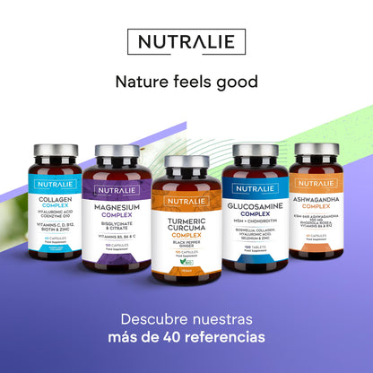 Omega 3 Cápsulas 2000mg - EPA y DHA 1257mg - Vit D y E - Aceite de Pescado - 60 Softgels Fish Oil Omega 3 Nutralie