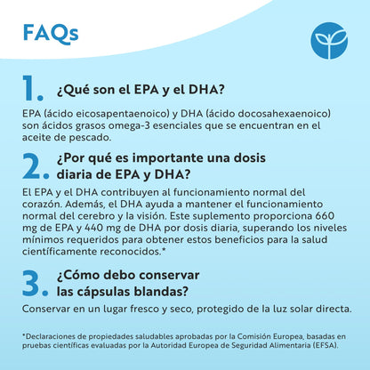 Nutravita Omega 3 2000mg, con 660mg EPA y 440mg DHA, 240 Cápsulas Blandas para 4 Meses - Corazòn, Función Cerebral y Visiòn (EFSA) Omega 3 Capsulas Suplementos para Hombres y Mujeres